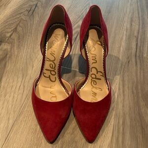 Burgundy Sam Edelman Heels